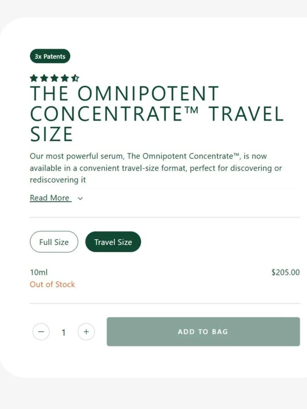 Orveda omnipotent concentrate
